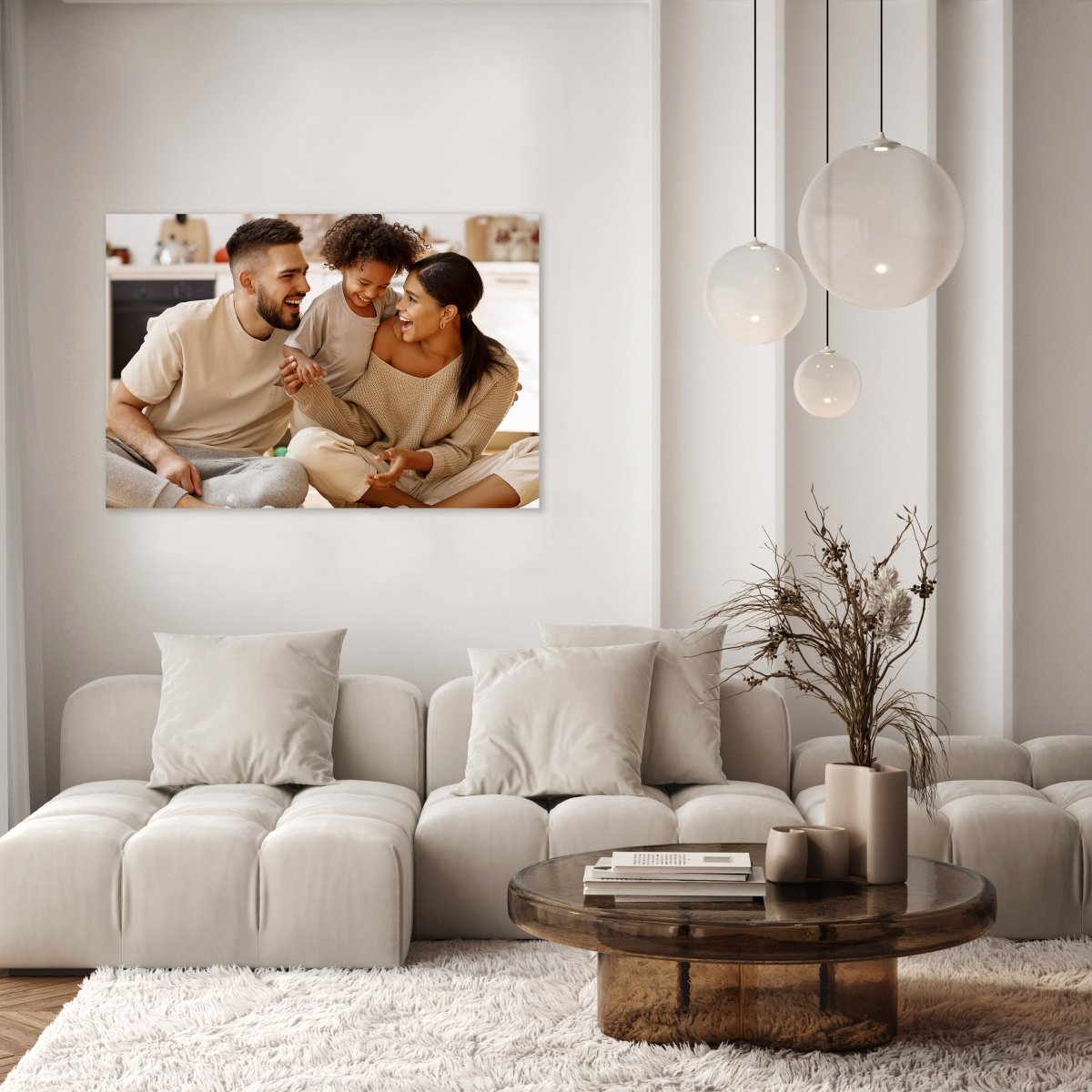 Dein Lieblings-Familienmoment auf Leinwand Dein Lieblings-Familienmoment auf Leinwand