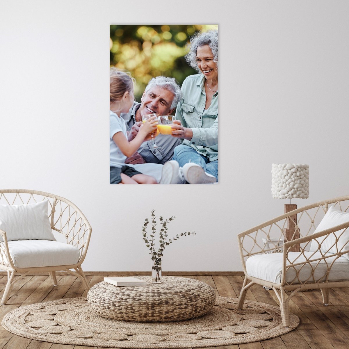 Dein Foto auf Leinwand für Oma und Opa Dein Foto auf Leinwand für Oma und Opa