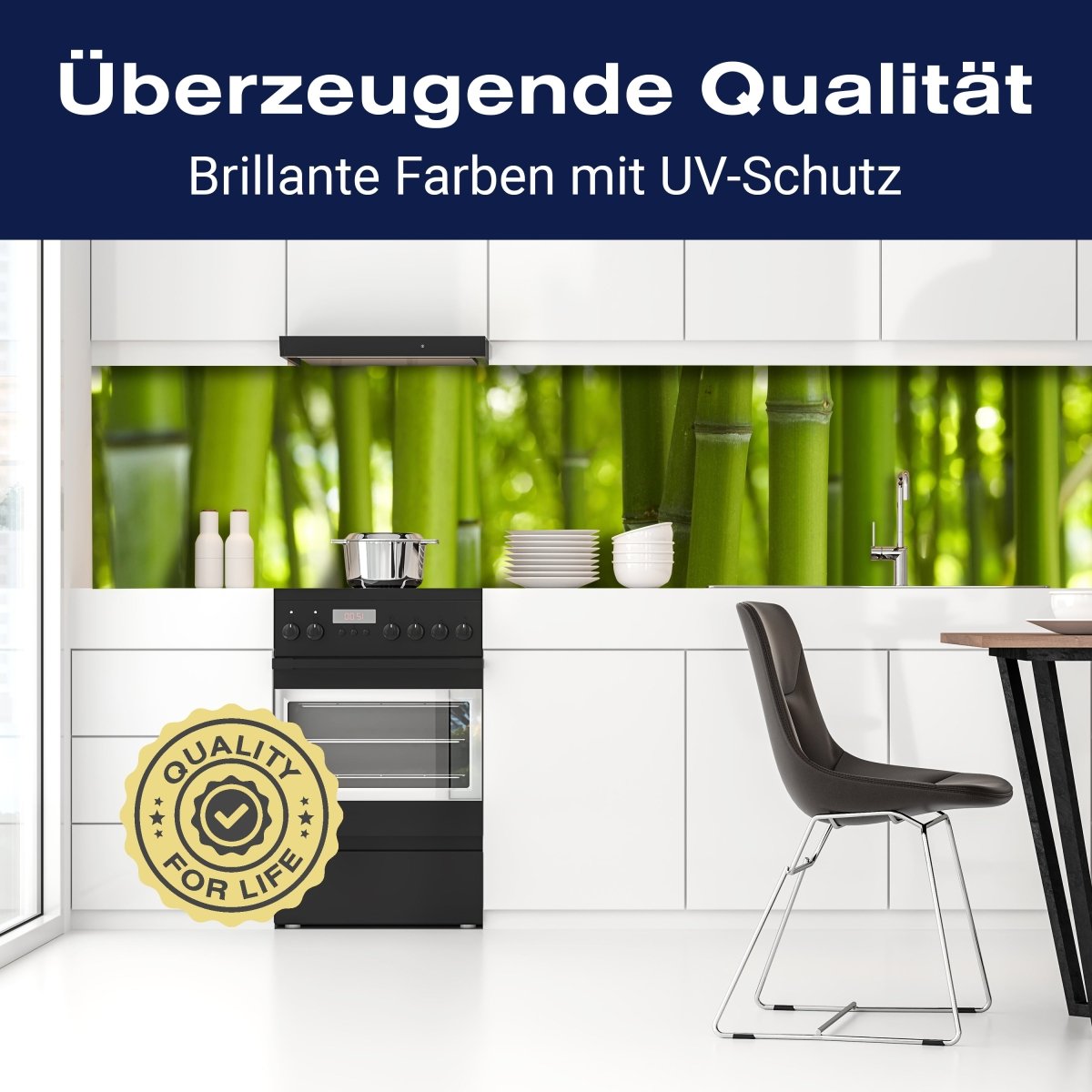 Küchenrückwand Bambus M0003 entdecken - Bild 2 Küchenrückwand Bambus M0003 entdecken - Bild 2