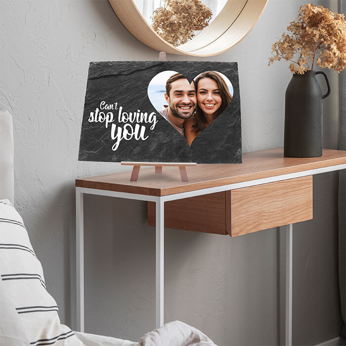 Foto auf Schiefer mit Spruch M0005 - Bild 7 Foto auf Schiefer mit Spruch M0005 - Bild 7