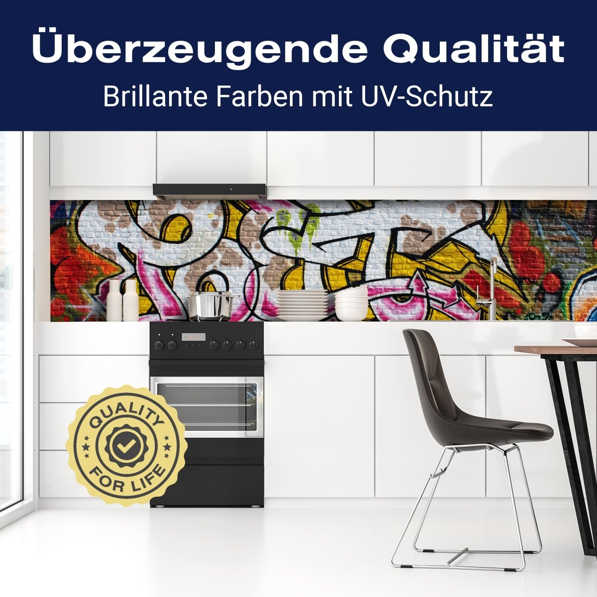 Küchenrückwand Graffiti Poet M0007 entdecken - Bild 2 Küchenrückwand Graffiti Poet M0007 entdecken - Bild 2