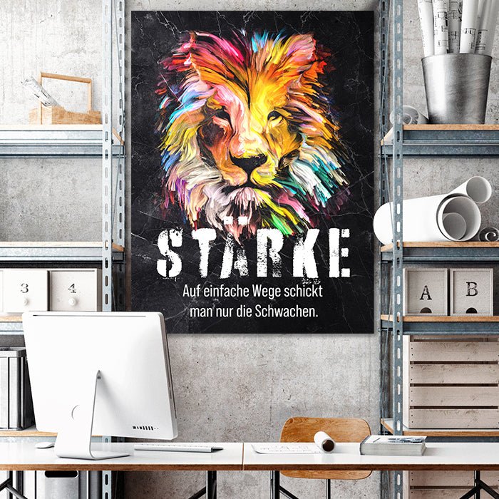 Acrylbild Acrylbild Motivation, Hochformat, Spruch M0008 M0008 - Bild 3 Acrylbild Acrylbild Motivation, Hochformat, Spruch M0008 M0008 - Bild 3