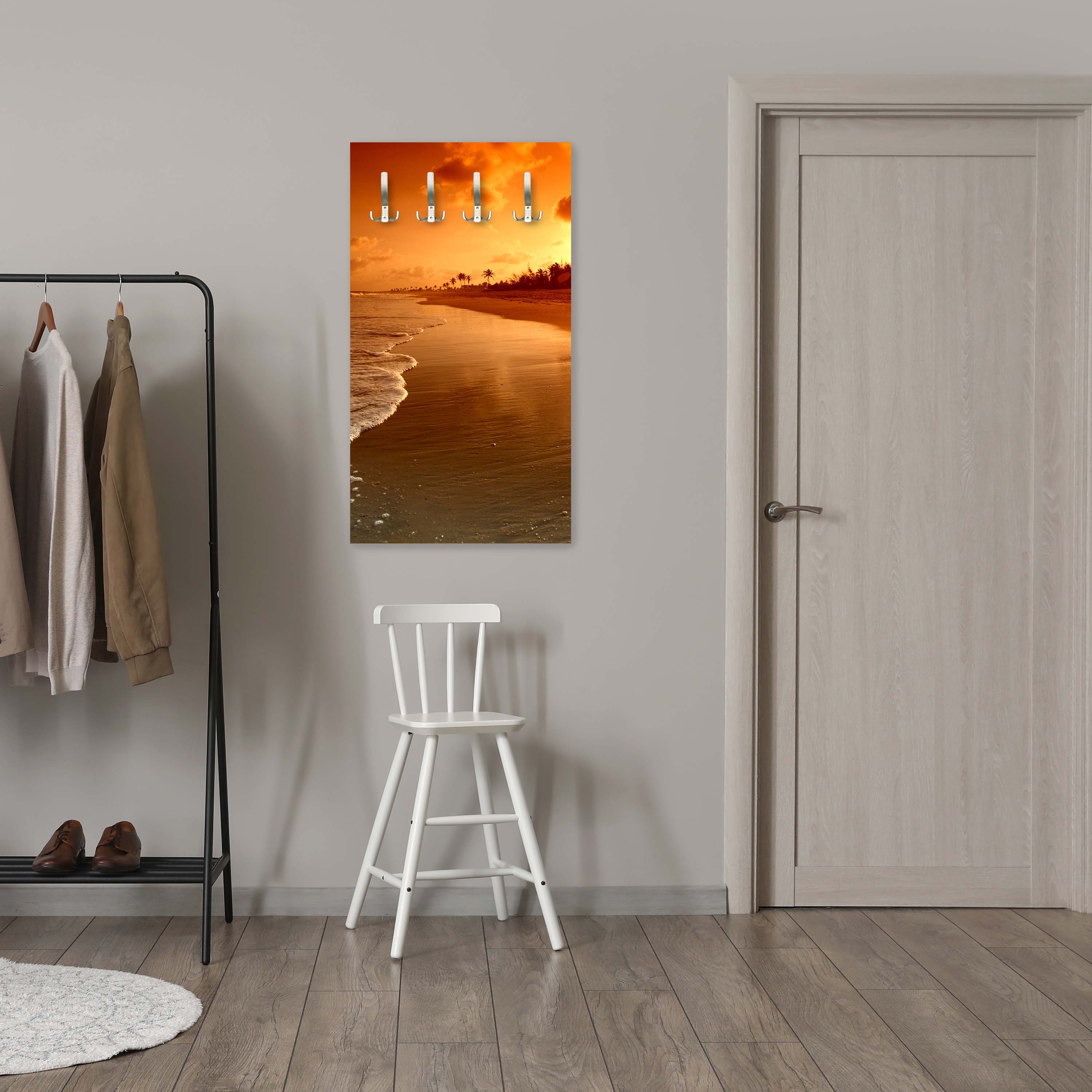 Garderobe Strand Sonnenuntergang M0010 entdecken - Bild 2 Garderobe Strand Sonnenuntergang M0010 entdecken - Bild 2