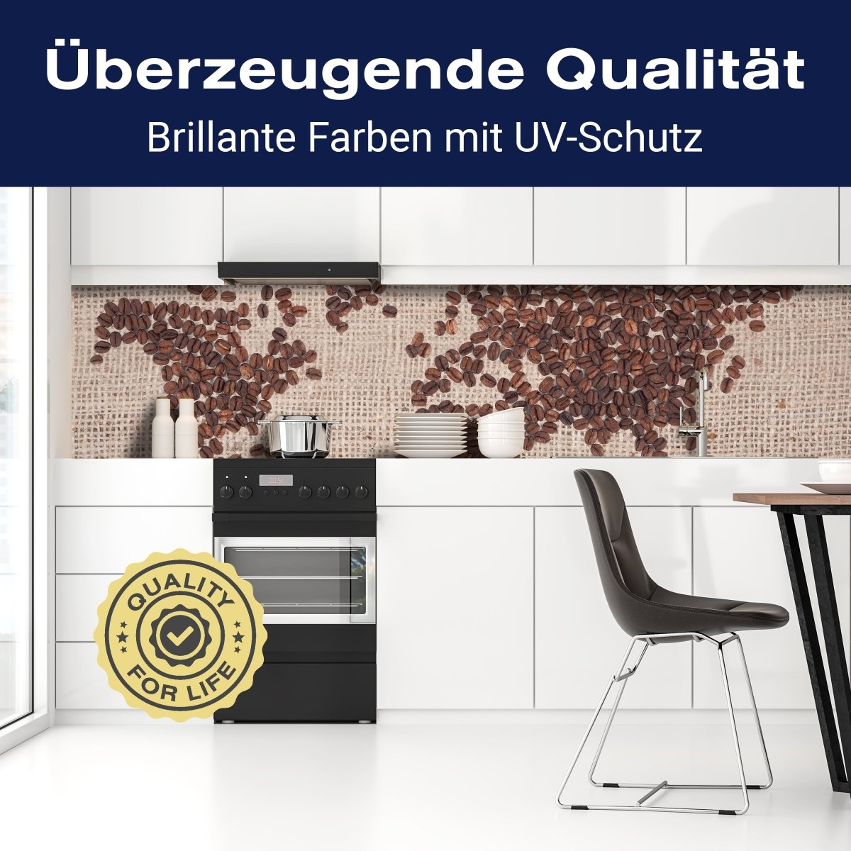 Küchenrückwand Weltkarte Kaffee M0012 entdecken - Bild 2 Küchenrückwand Weltkarte Kaffee M0012 entdecken - Bild 2