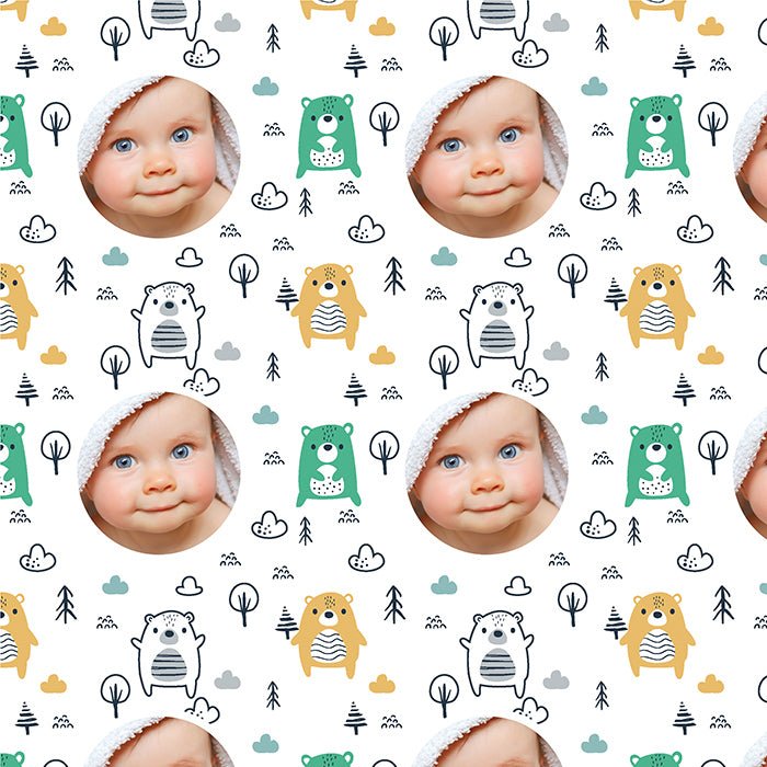 Geschenkpapier Bär, Foto M0016 Geschenkpapier Bär, Foto M0016