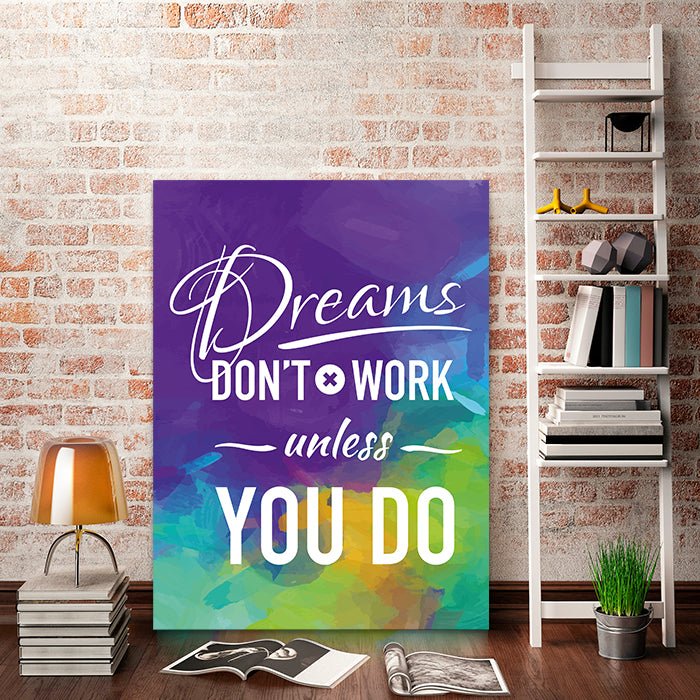 Acrylbild Acrylbild Motivation, Hochformat, Spruch M0019 M0019 - Bild 2 Acrylbild Acrylbild Motivation, Hochformat, Spruch M0019 M0019 - Bild 2