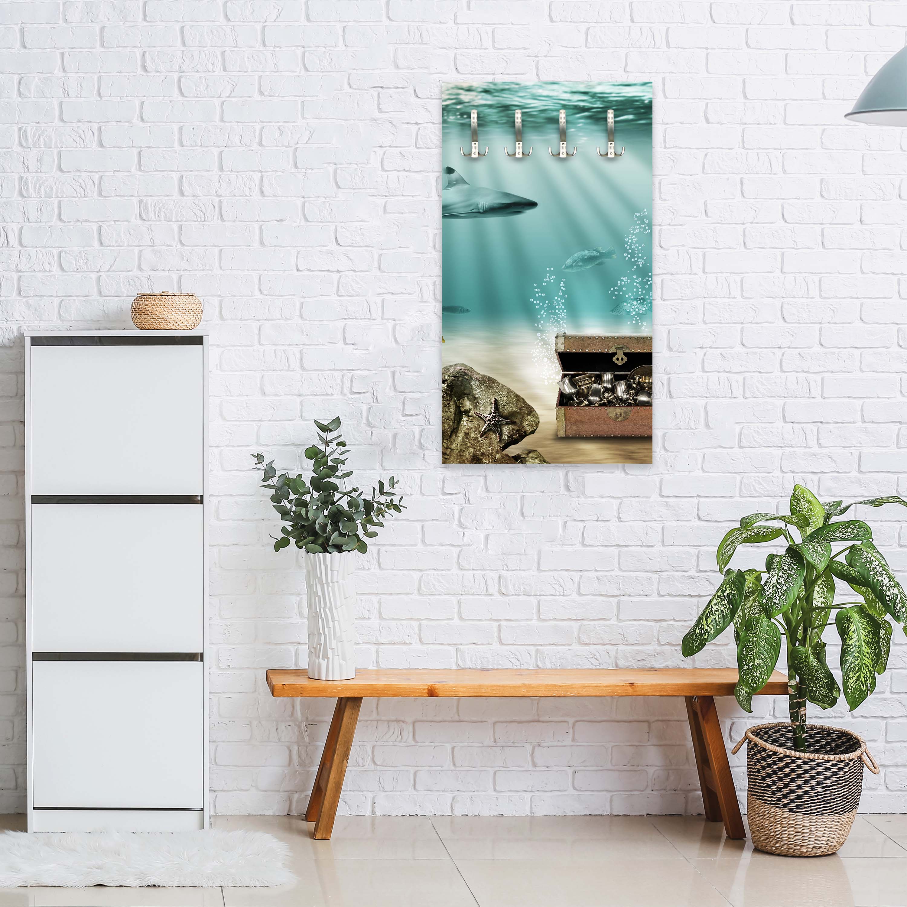 Garderobe Unterwasserschatz M0020 entdecken - Bild 2 Garderobe Unterwasserschatz M0020 entdecken - Bild 2