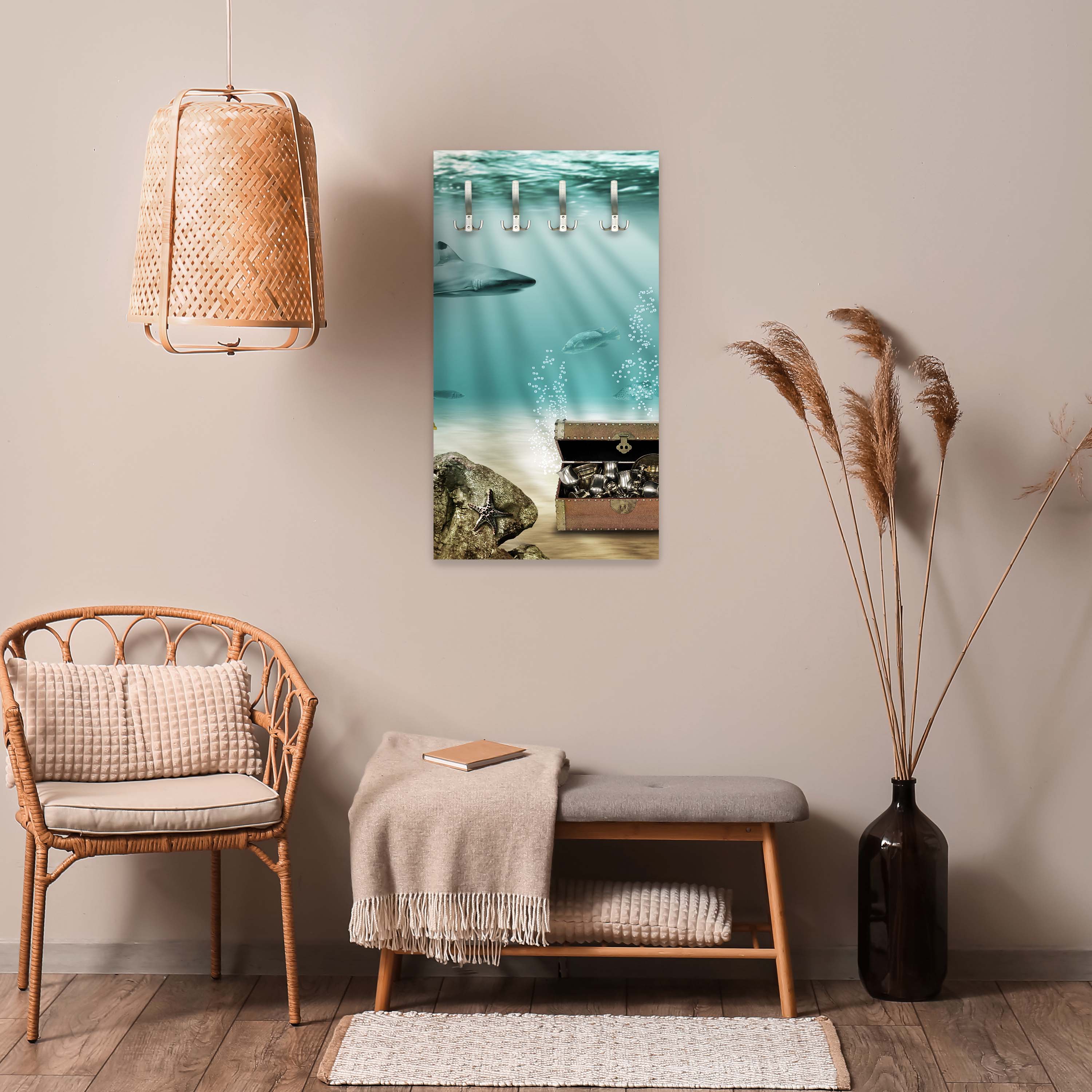 Garderobe Unterwasserschatz M0020 entdecken - Bild 6 Garderobe Unterwasserschatz M0020 entdecken - Bild 6