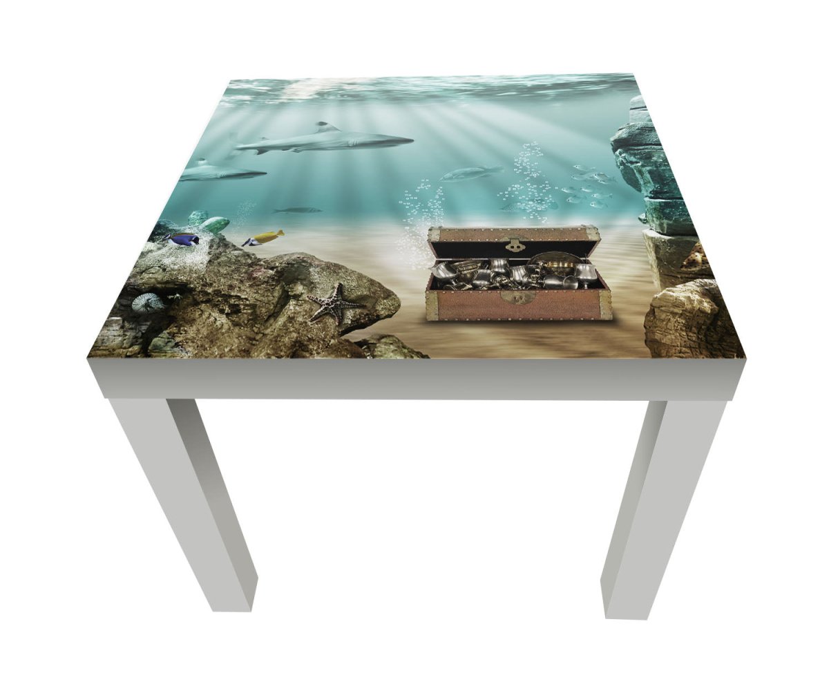Beistelltisch Unterwasserschatz M0020 entdecken - Bild 1 Beistelltisch Unterwasserschatz M0020 entdecken - Bild 1