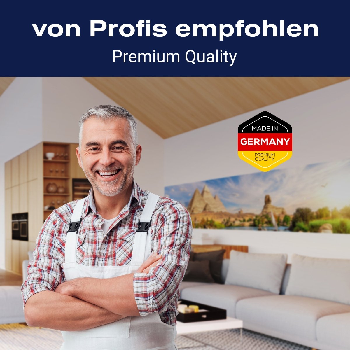 Panorama-Fototapete Pyramiden, Sphinx, Gizey M0023 - Bild 5 Panorama-Fototapete Pyramiden, Sphinx, Gizey M0023 - Bild 5