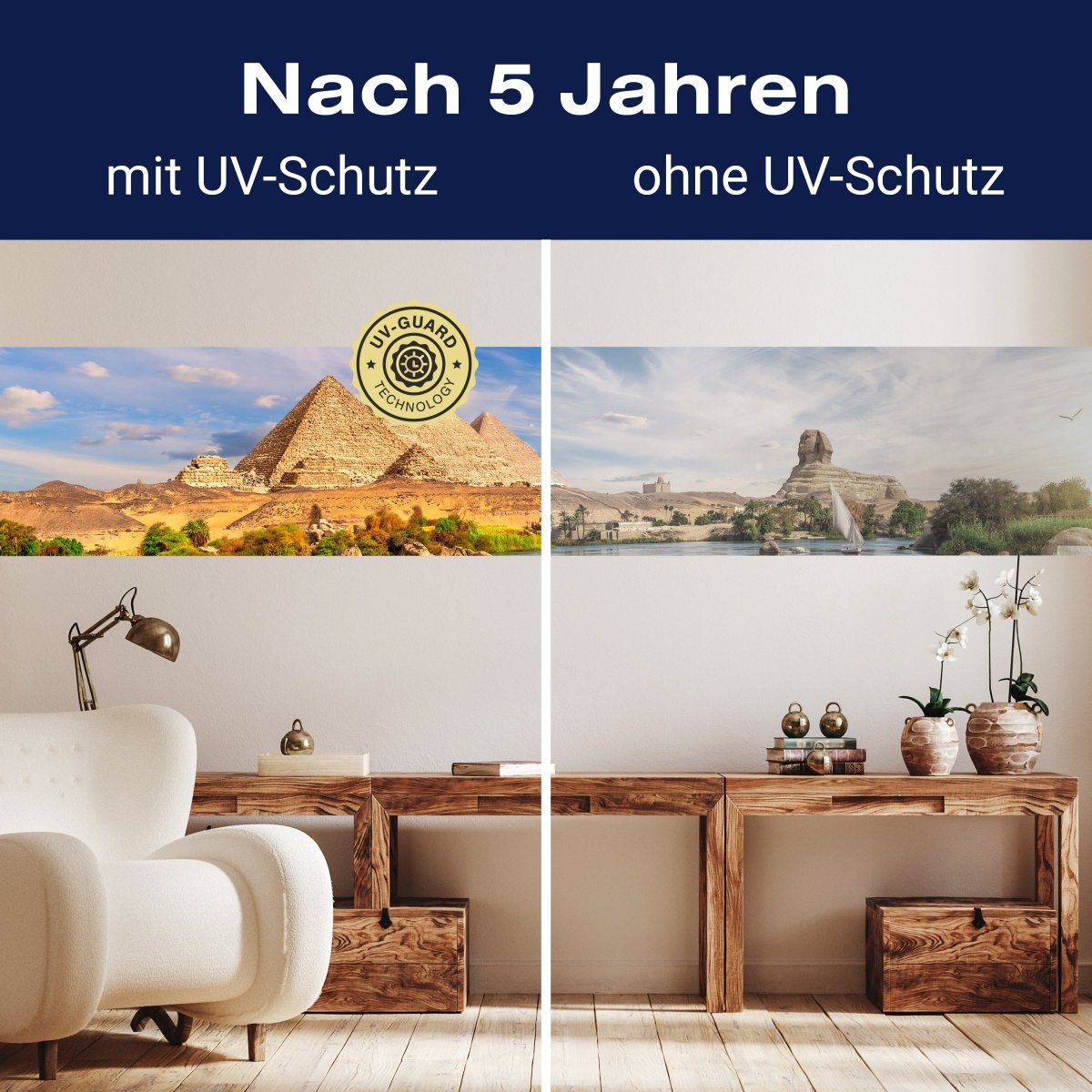 Panorama-Fototapete Pyramiden, Sphinx, Gizey M0023 - Bild 9 Panorama-Fototapete Pyramiden, Sphinx, Gizey M0023 - Bild 9