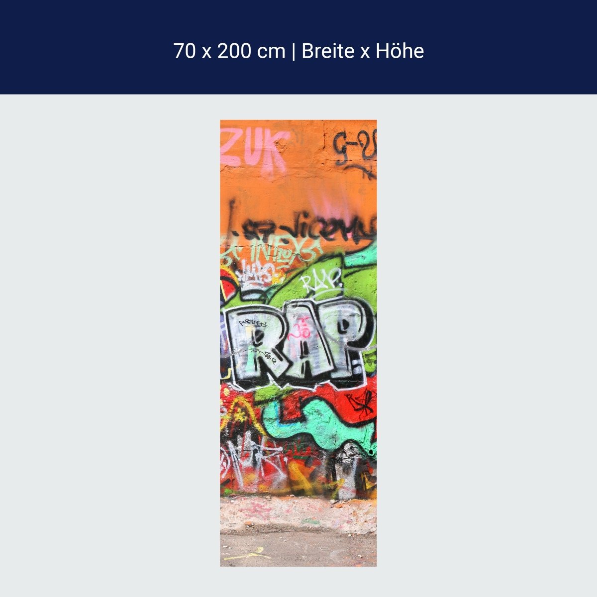 Duschwand Graffiti 1 M0025 Duschwand Graffiti 1 M0025
