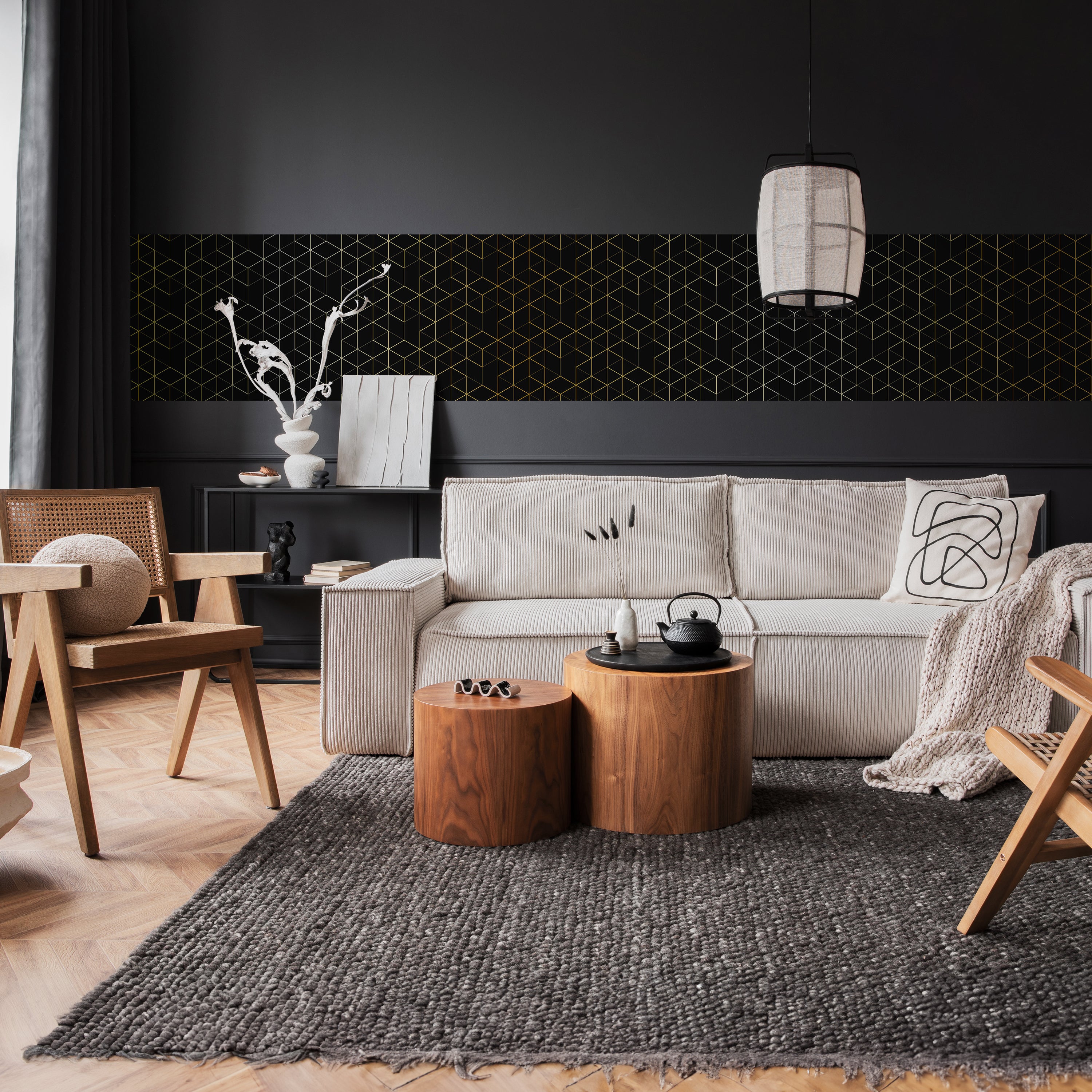 Panorama-Fototapete goldfarbenes Muster 2 M0025 - Bild 2 Panorama-Fototapete goldfarbenes Muster 2 M0025 - Bild 2