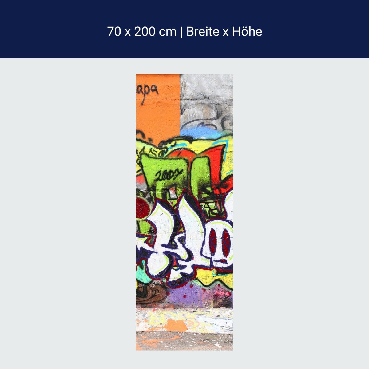 Duschwand Graffiti 2 M0026 Duschwand Graffiti 2 M0026