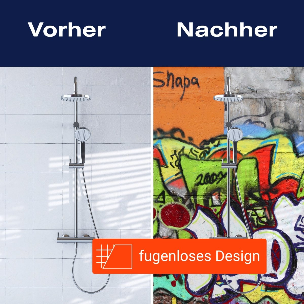 Duschwand Graffiti 2 M0026 entdecken - Bild 9 Duschwand Graffiti 2 M0026 entdecken - Bild 9