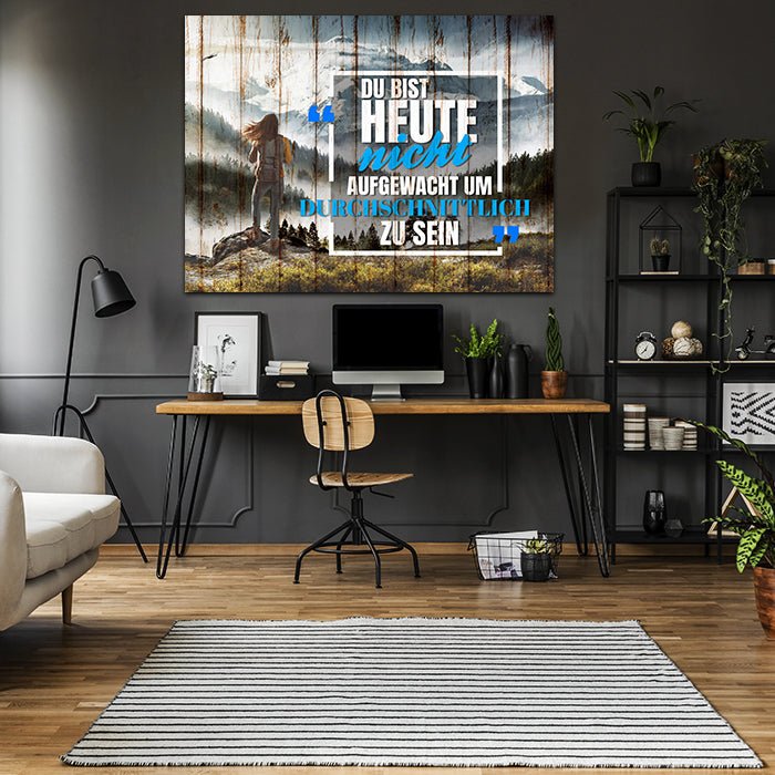 Acrylbild Acrylbild Motivation, Querformat, Spruch M0027 M0027 - Bild 2 Acrylbild Acrylbild Motivation, Querformat, Spruch M0027 M0027 - Bild 2