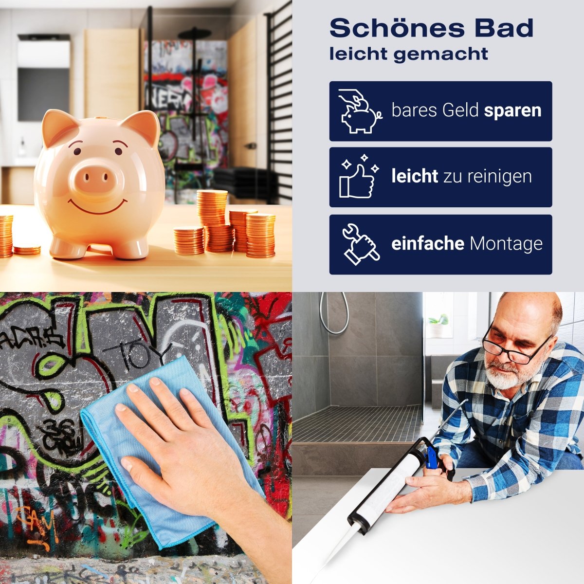 Duschwand Graffiti 3 M0027 entdecken - Bild 7 Duschwand Graffiti 3 M0027 entdecken - Bild 7