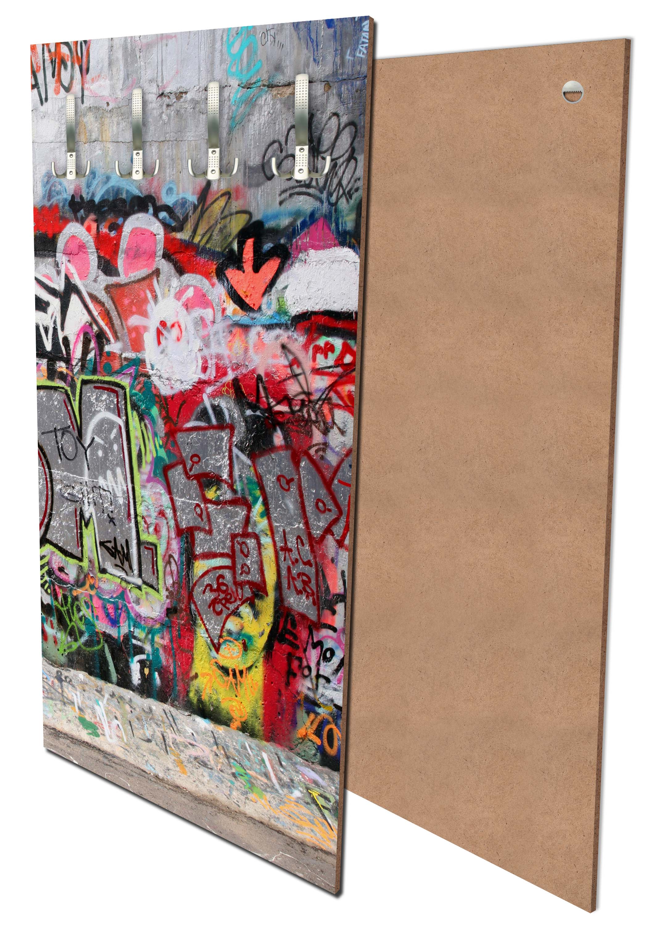 Garderobe Graffiti 3 M0027 entdecken - Bild 1 Garderobe Graffiti 3 M0027 entdecken - Bild 1