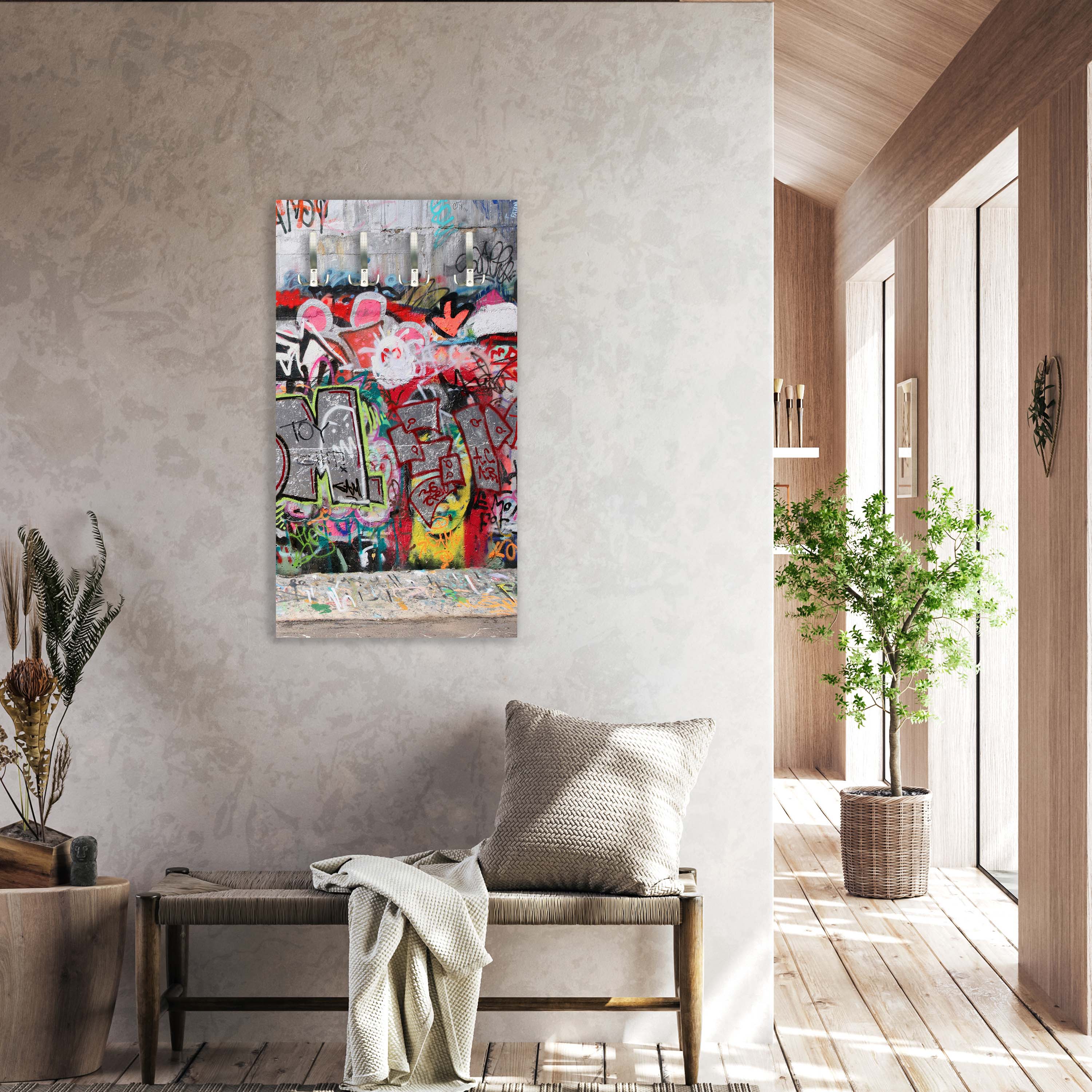 Garderobe Graffiti 3 M0027 entdecken - Bild 2 Garderobe Graffiti 3 M0027 entdecken - Bild 2