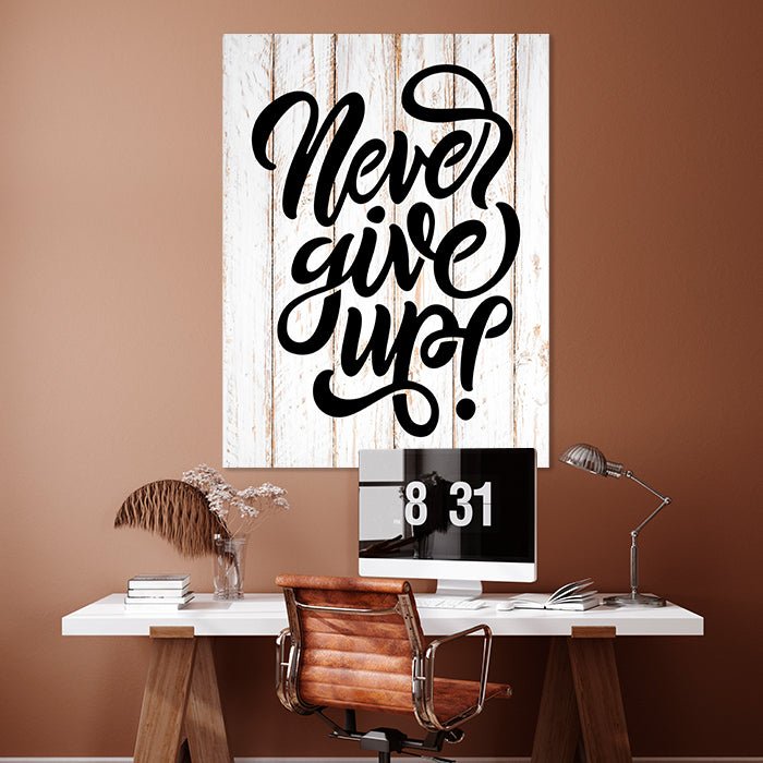 Acrylbild Acrylbild Motivation, Hochformat, Spruch M0028 M0028 - Bild 2 Acrylbild Acrylbild Motivation, Hochformat, Spruch M0028 M0028 - Bild 2