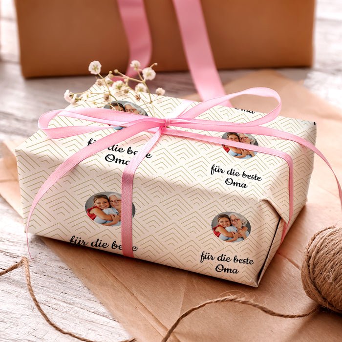 Geschenkpapier personalisiert Geschenkpapier Muster beige M0031 - Bild 3 Geschenkpapier personalisiert Geschenkpapier Muster beige M0031 - Bild 3