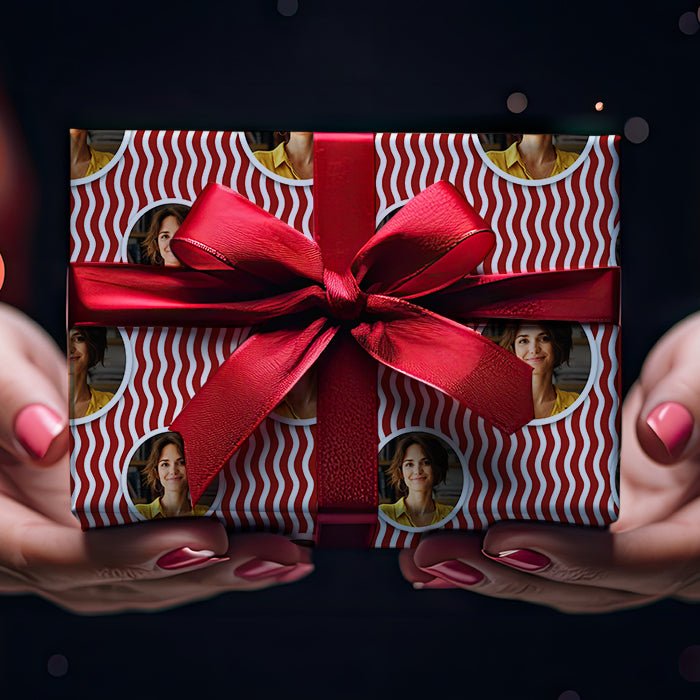 Geschenkpapier personalisiert Geschenkpapier rote Wellen M0032 - Bild 4 Geschenkpapier personalisiert Geschenkpapier rote Wellen M0032 - Bild 4