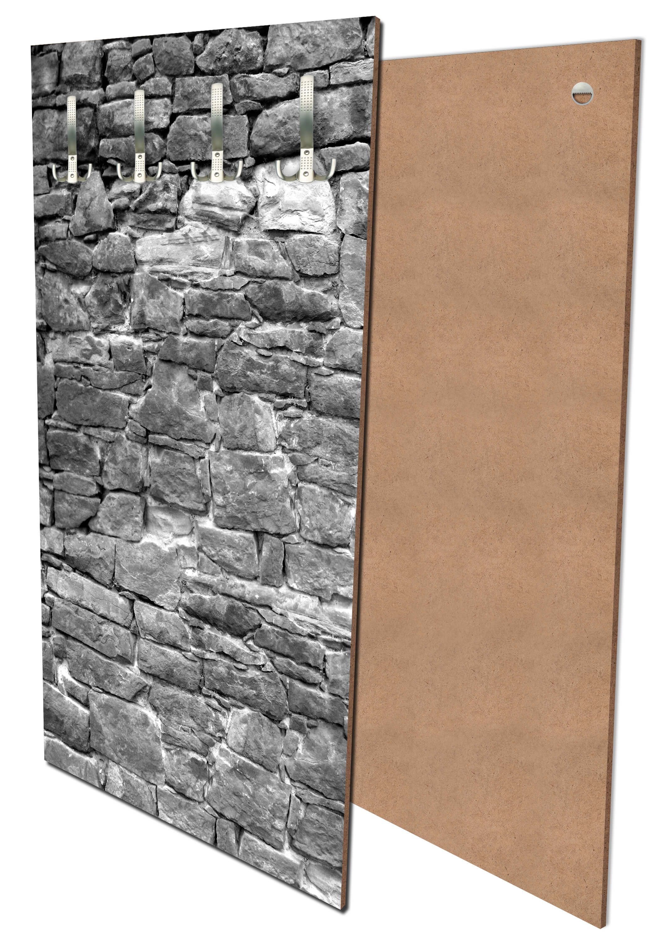 Garderobe Natursteinmaur Grau M0034 entdecken - Bild 1 Garderobe Natursteinmaur Grau M0034 entdecken - Bild 1