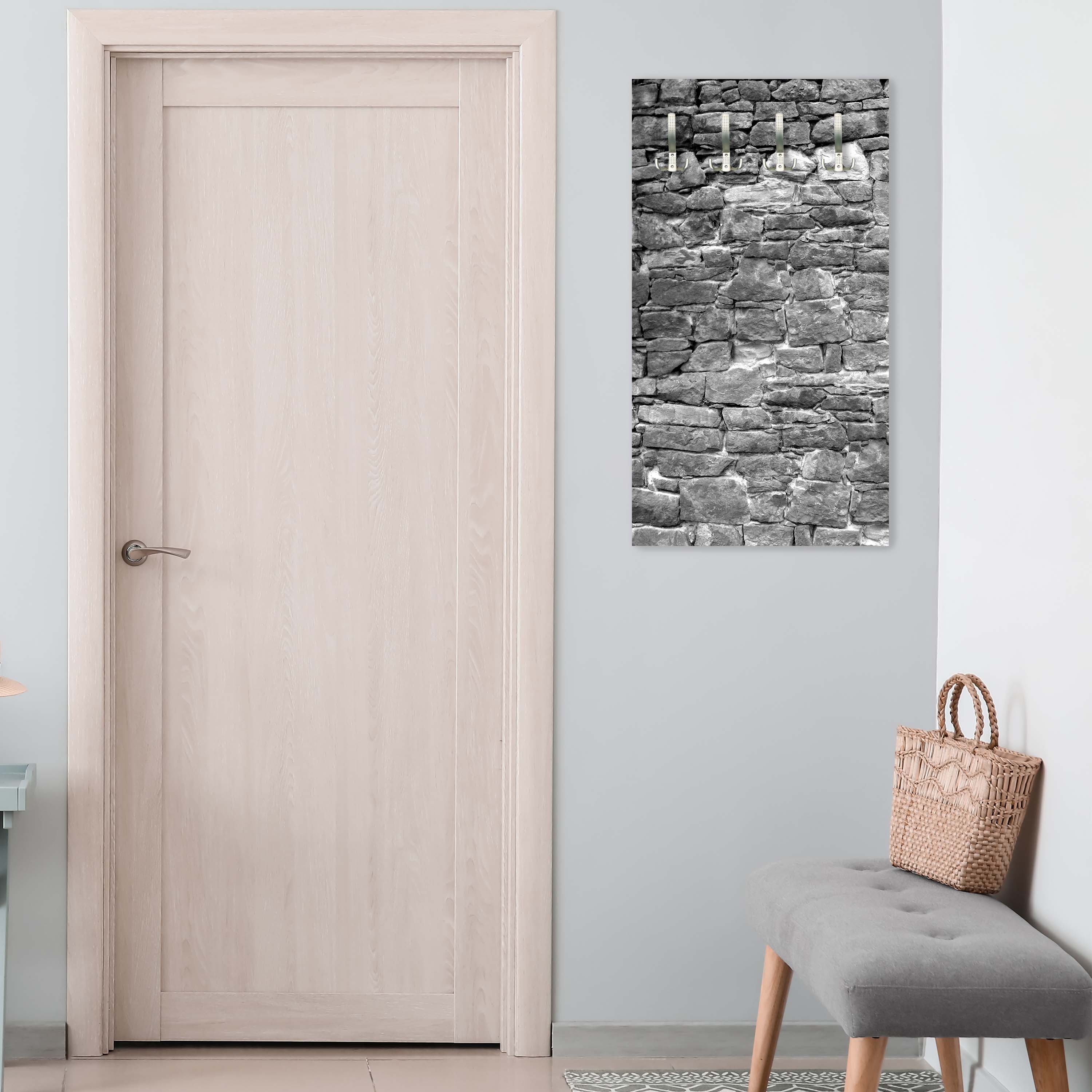 Garderobe Natursteinmaur Grau M0034 entdecken - Bild 2 Garderobe Natursteinmaur Grau M0034 entdecken - Bild 2