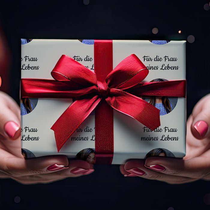 Geschenkpapier personalisiert Geschenkpapier beige Foto Text M0034 - Bild 4 Geschenkpapier personalisiert Geschenkpapier beige Foto Text M0034 - Bild 4