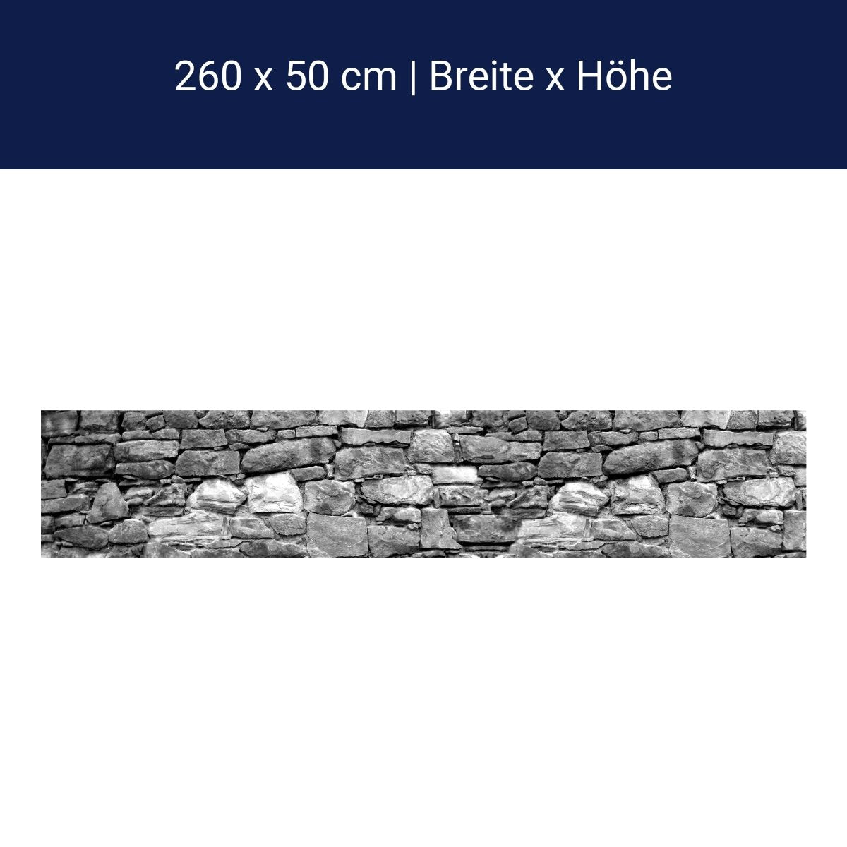 Küchenrückwand Natursteinmaur Grau M0034 Küchenrückwand Natursteinmaur Grau M0034