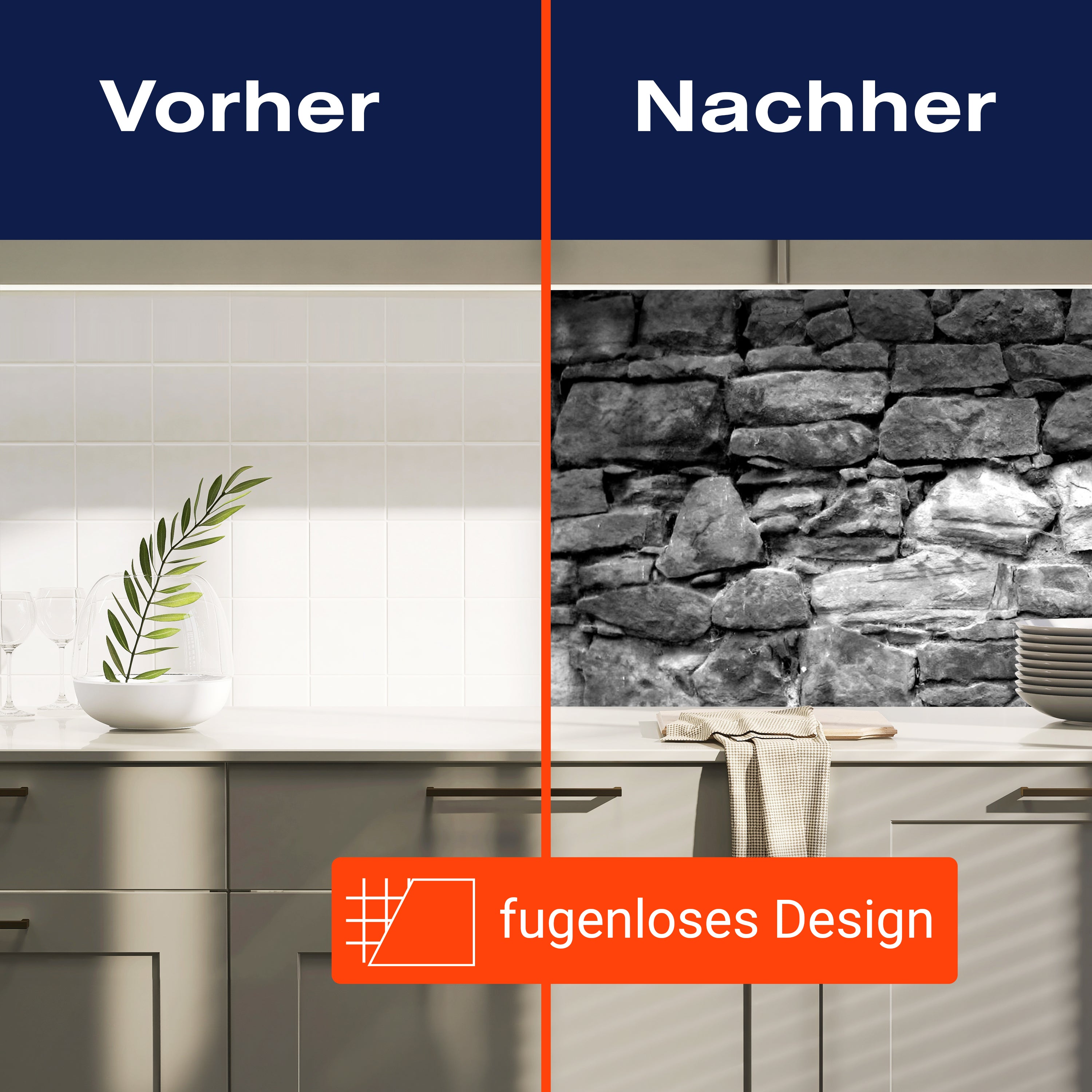 Küchenrückwand Natursteinmaur Grau M0034 entdecken - Bild 9 Küchenrückwand Natursteinmaur Grau M0034 entdecken - Bild 9