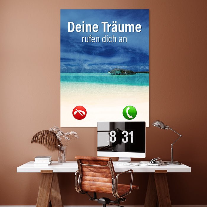 Acrylbild Acrylbild Motivation, Hochformat, Spruch M0035 M0035 - Bild 2 Acrylbild Acrylbild Motivation, Hochformat, Spruch M0035 M0035 - Bild 2