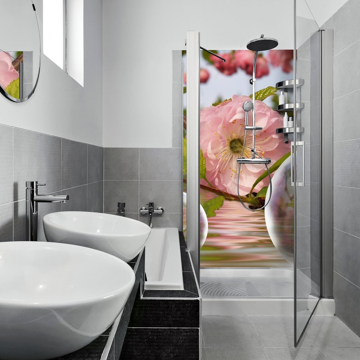 Duschwand Seifenblasen M0035 entdecken - Bild 1 Duschwand Seifenblasen M0035 entdecken - Bild 1