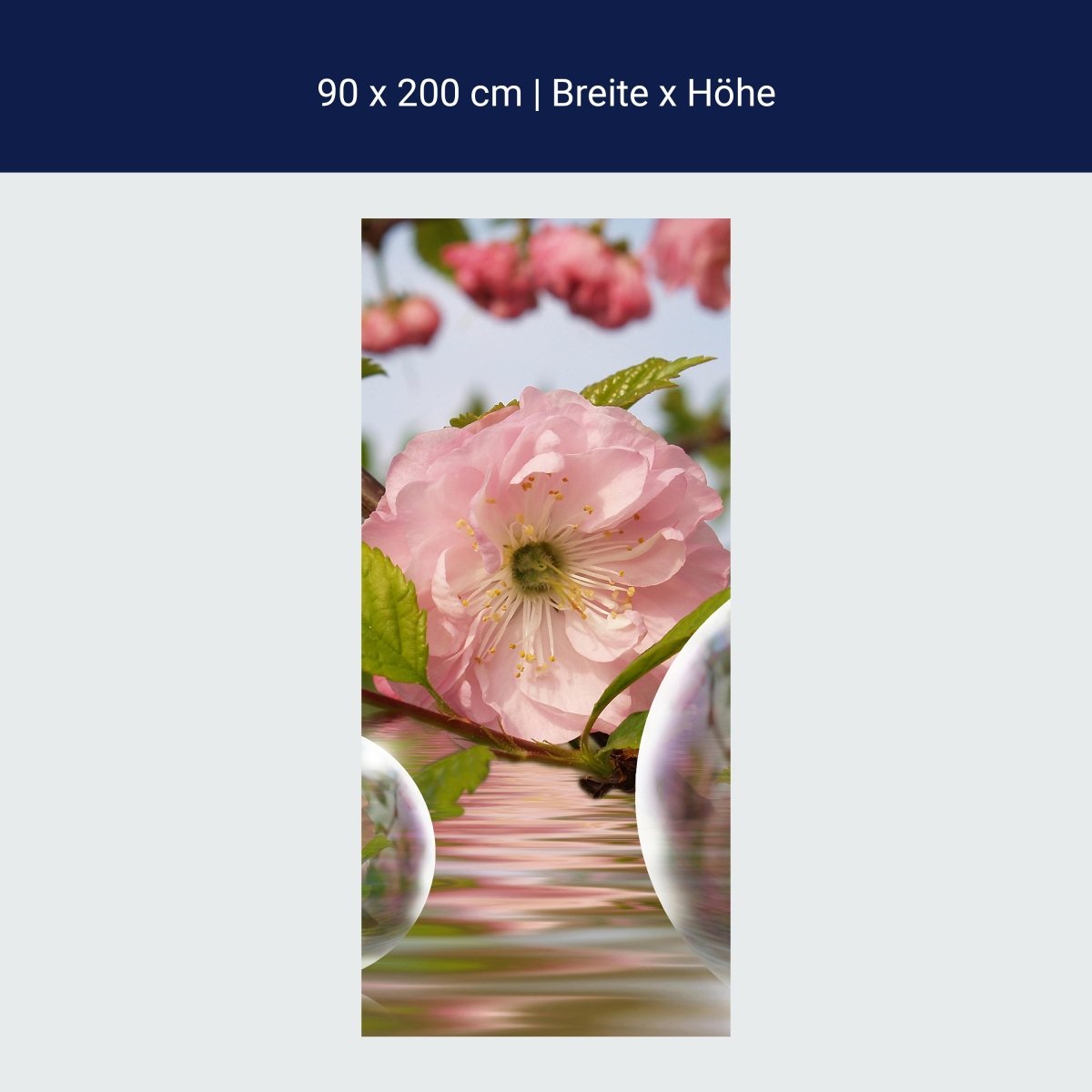 Duschwand Seifenblasen M0035 Duschwand Seifenblasen M0035