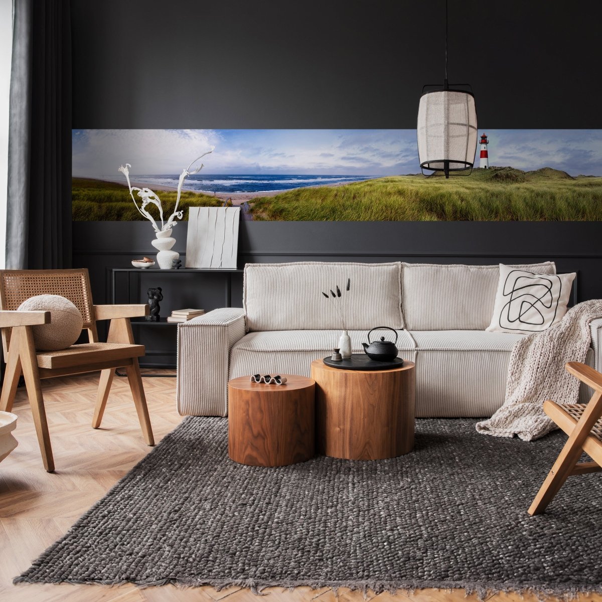 Panorama-Fototapete Strand auf Sylt M0036 - Bild 2 Panorama-Fototapete Strand auf Sylt M0036 - Bild 2