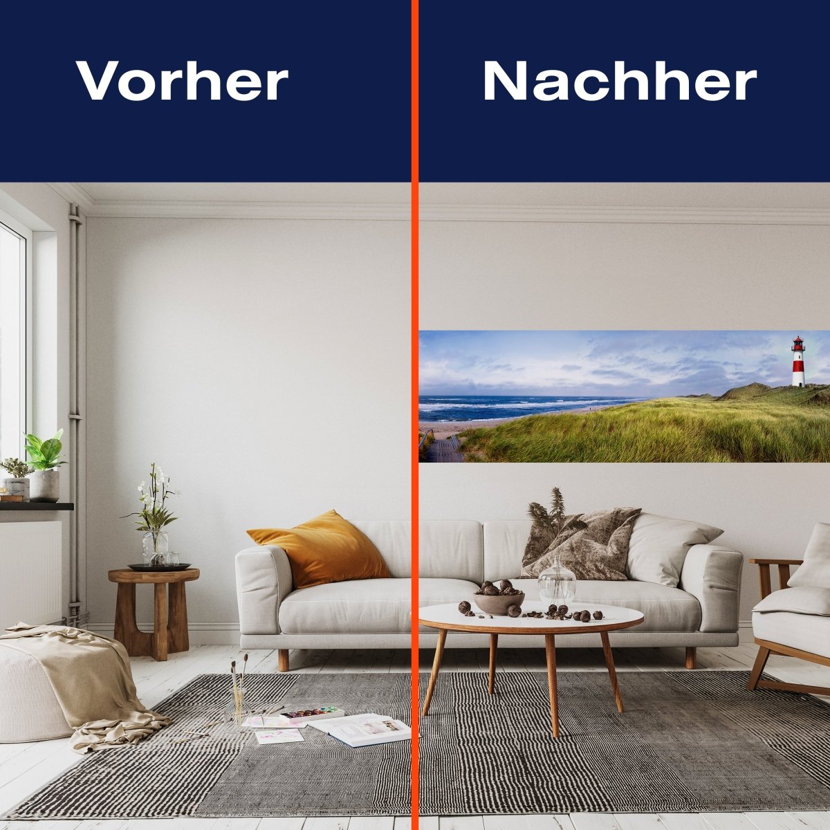 Panorama-Fototapete Strand auf Sylt M0036 - Bild 3 Panorama-Fototapete Strand auf Sylt M0036 - Bild 3