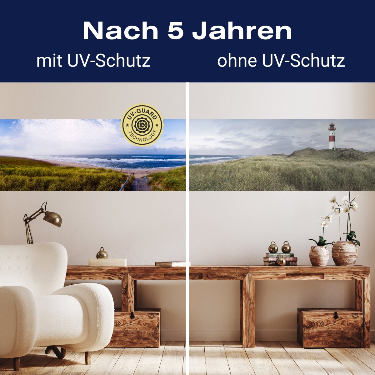 Panorama-Fototapete Strand auf Sylt M0036 - Bild 9 Panorama-Fototapete Strand auf Sylt M0036 - Bild 9