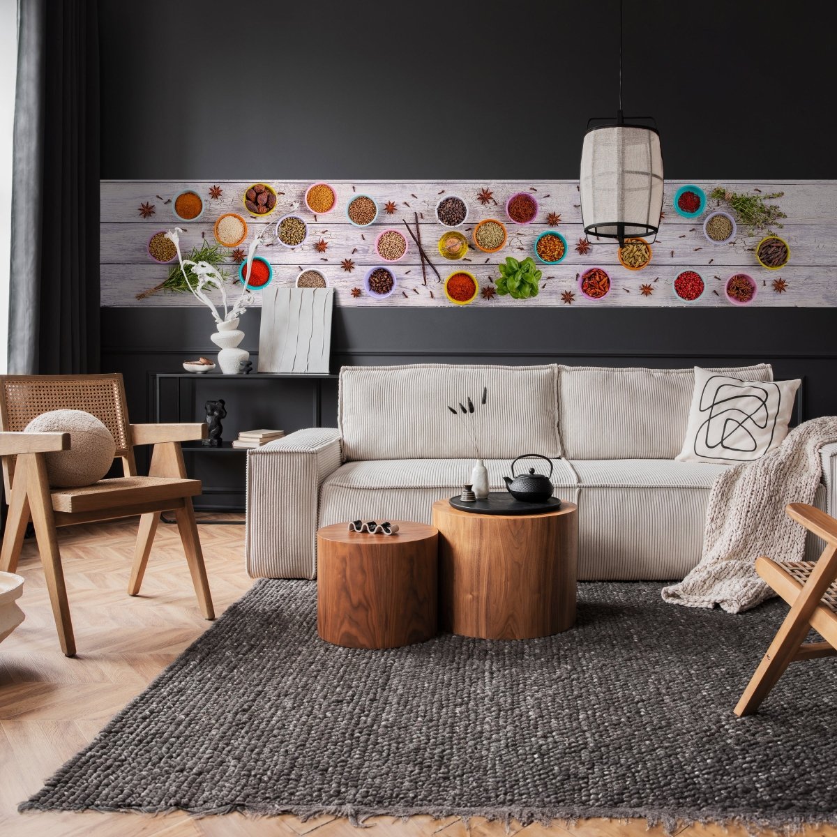 Panorama-Fototapete Bunte Gewürze M0037 - Bild 2 Panorama-Fototapete Bunte Gewürze M0037 - Bild 2