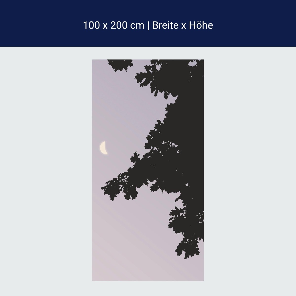 Duschwand Schatten der Nacht M0043 Duschwand Schatten der Nacht M0043