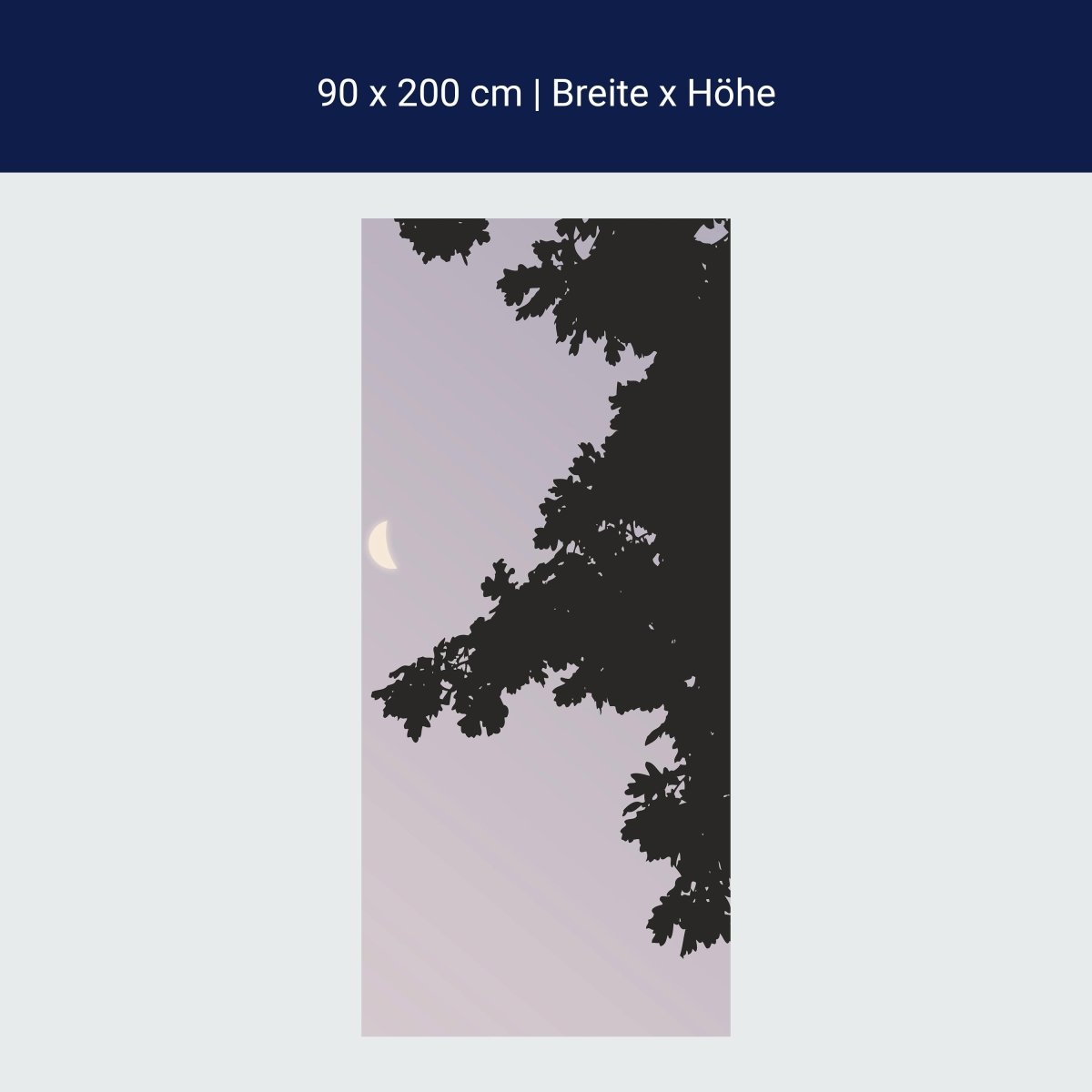 Duschwand Schatten der Nacht M0043 Duschwand Schatten der Nacht M0043