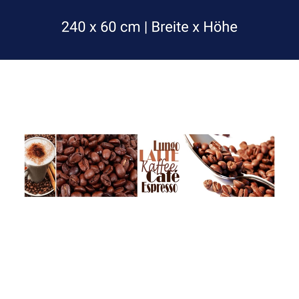 Küchenrückwand Kaffee M0047 Küchenrückwand Kaffee M0047