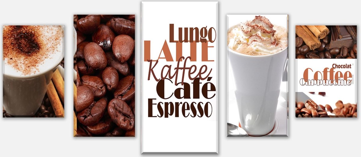 Leinwandbild Mehrteiler Kaffee M0047 entdecken - Bild 1 Leinwandbild Mehrteiler Kaffee M0047 entdecken - Bild 1