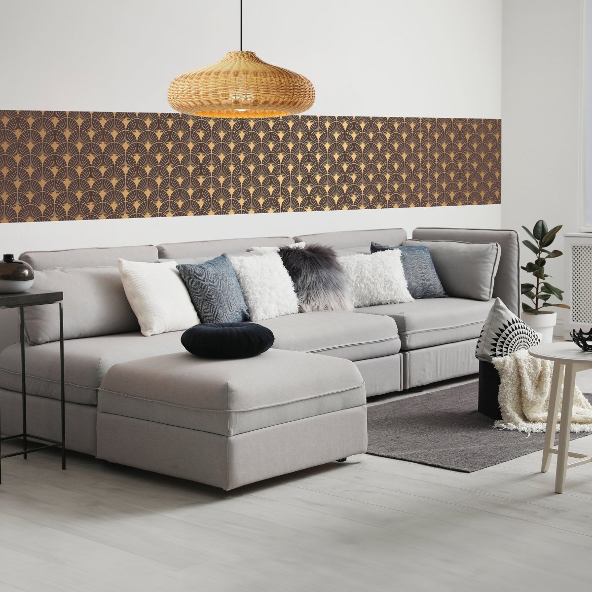 Panorama-Fototapete Artdeko Muster M0047 - Bild 1 Panorama-Fototapete Artdeko Muster M0047 - Bild 1