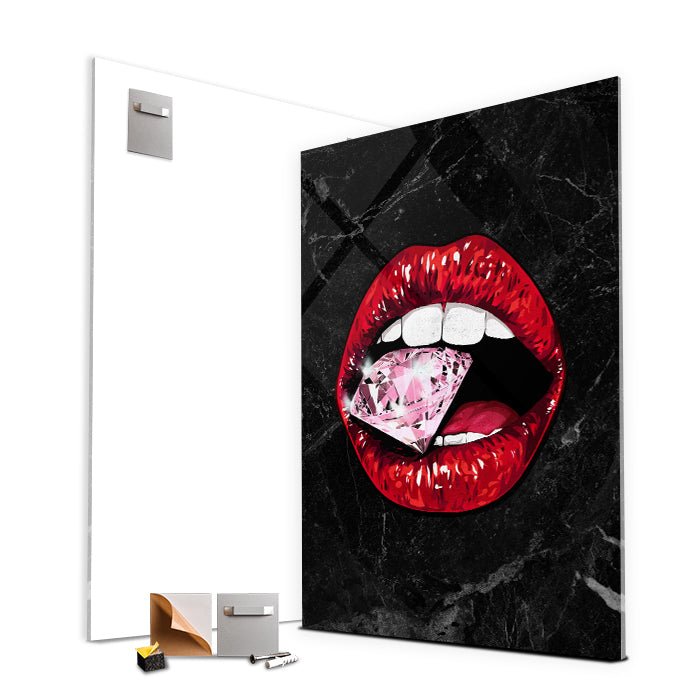 Acrylbild Acrylbild Lippen, Hochformat M0048 M0048 - Bild 4 Acrylbild Acrylbild Lippen, Hochformat M0048 M0048 - Bild 4