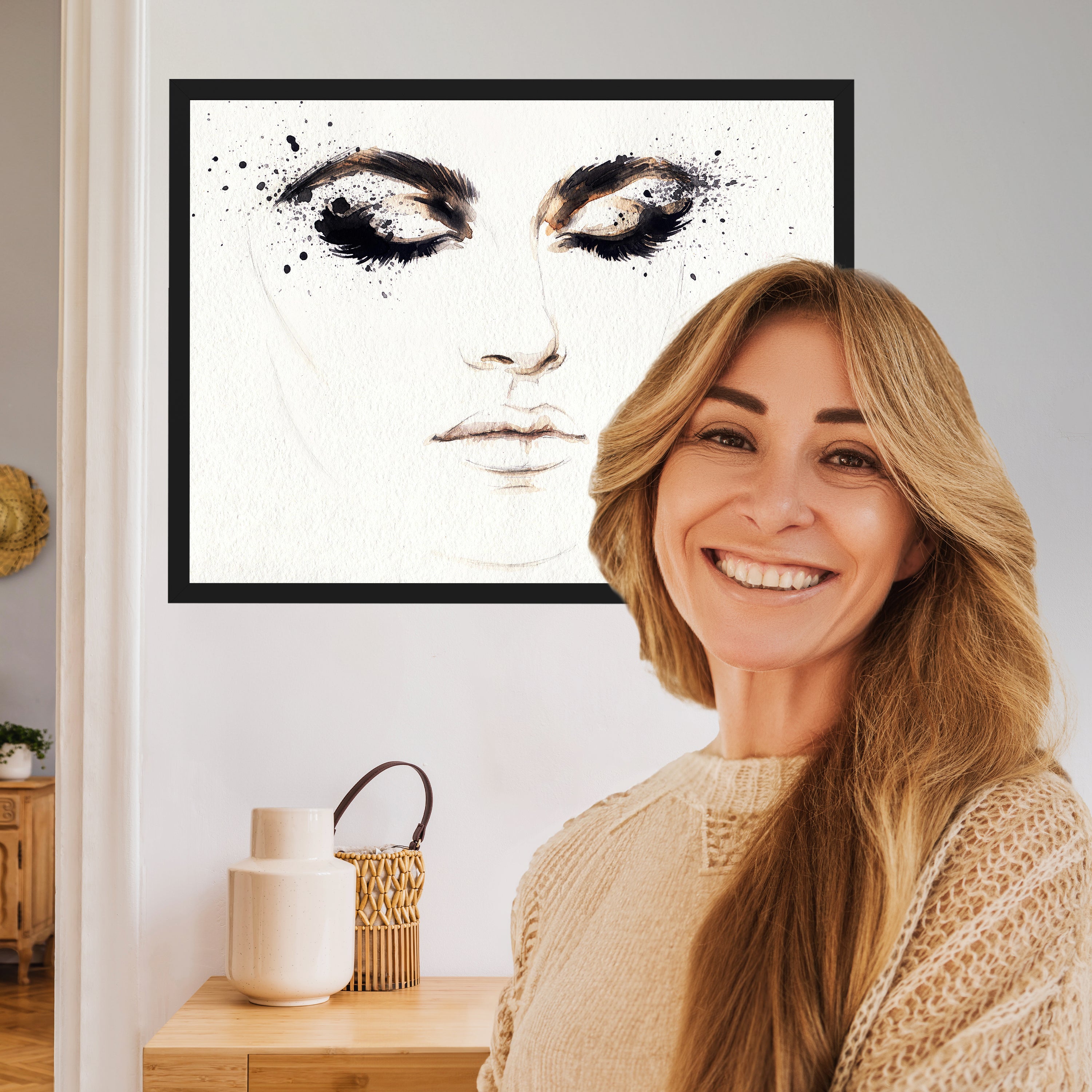 wandmotiv24 Poster, Poster - Lippen - M0049 - Bild 2 wandmotiv24 Poster, Poster - Lippen - M0049 - Bild 2