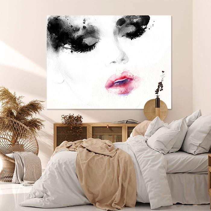 Acrylbild Acrylbild Makeup, Querformat M0050 M0050 - Bild 2 Acrylbild Acrylbild Makeup, Querformat M0050 M0050 - Bild 2