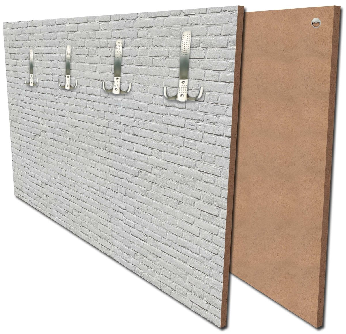 Garderobe weisser Backstein M0050 Garderobe weisser Backstein M0050