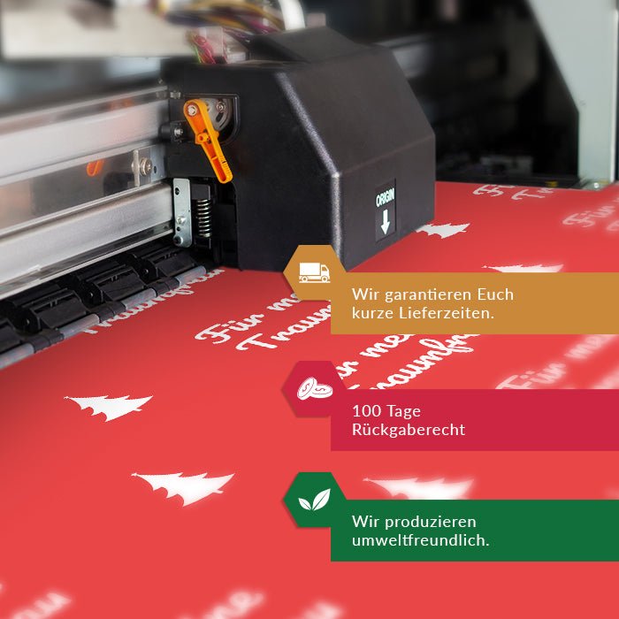 Geschenkpapier personalisiert Geschenkpapier Weihnachten Tannenbaum rot Text M0050 - Bild 7 Geschenkpapier personalisiert Geschenkpapier Weihnachten Tannenbaum rot Text M0050 - Bild 7