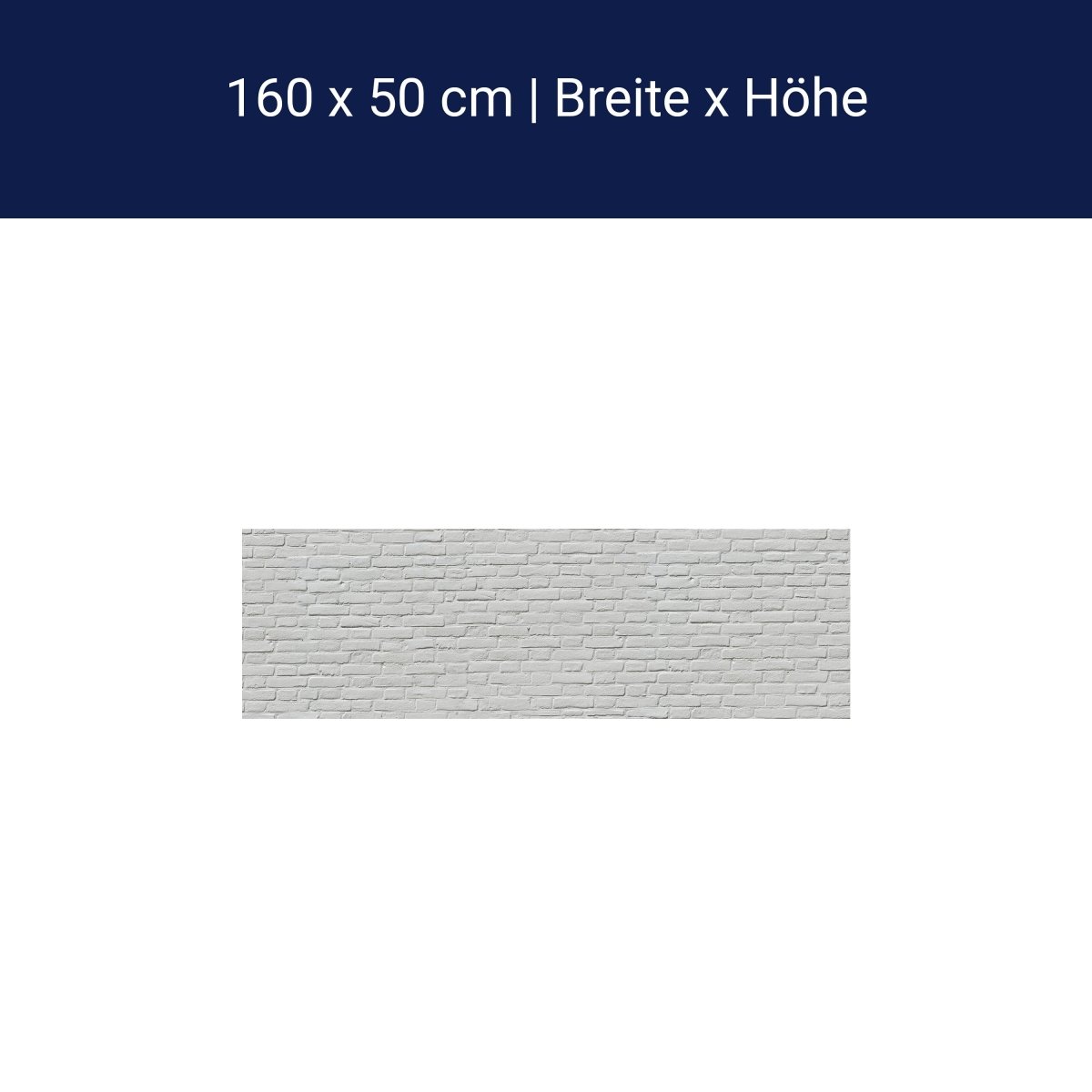 Küchenrückwand weisser Backstein M0050 Küchenrückwand weisser Backstein M0050