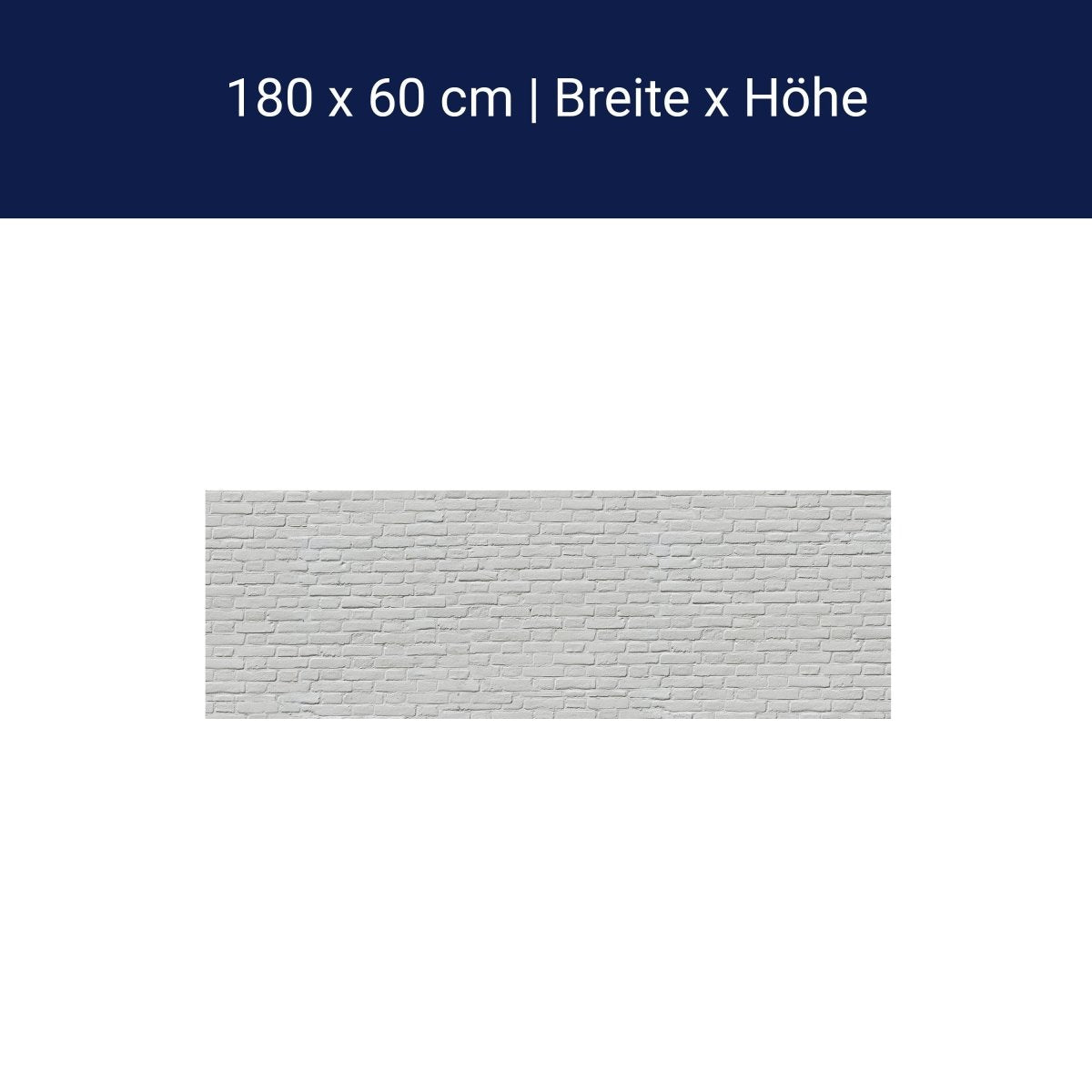 Küchenrückwand weisser Backstein M0050 Küchenrückwand weisser Backstein M0050